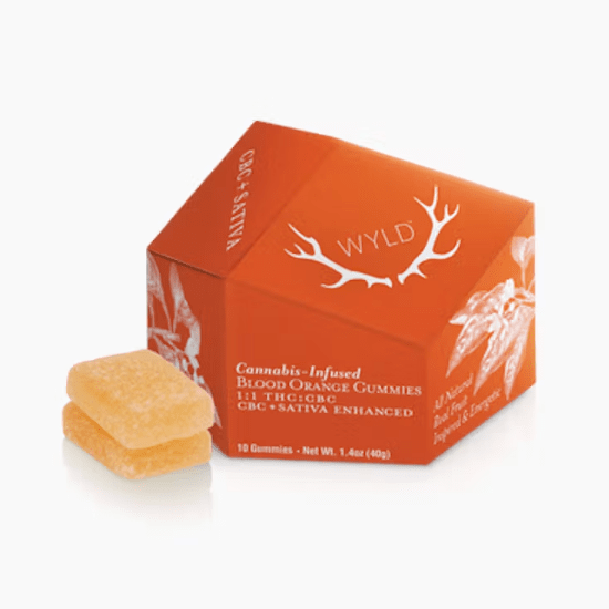 High Dose Blood Orange 1:1 Cbc Sativa Enhanced Gummies | Mi