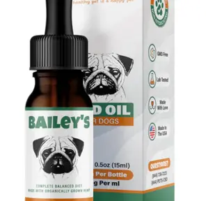 BAILEY'S CBD TINCTURE DOG 150MG