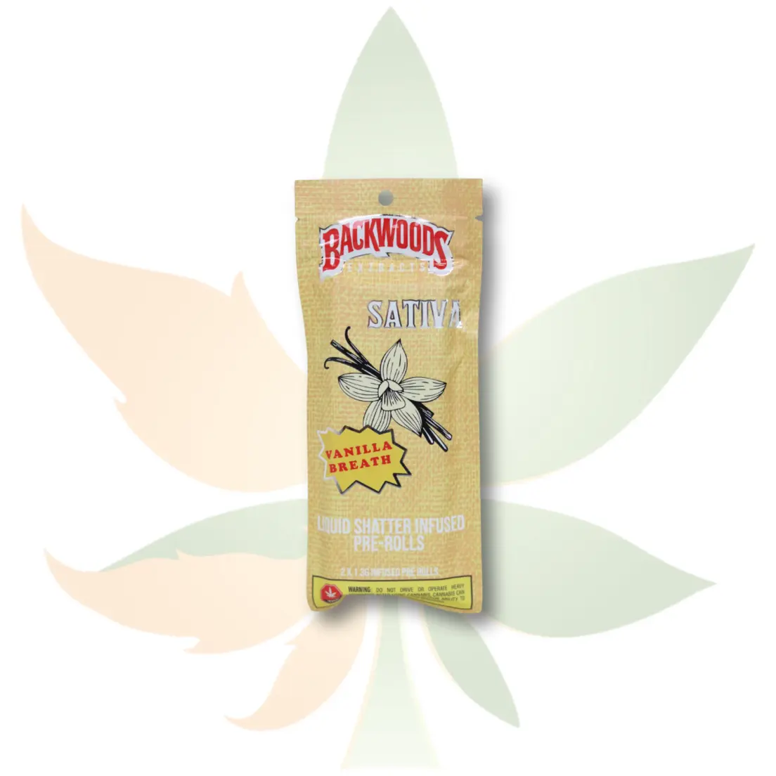 Backwoods Shatter Infused Pre Rolls (2 pack) Assorted