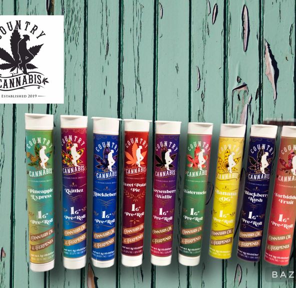 Zkittles 1g Infused Pre Roll - Country Cannabis