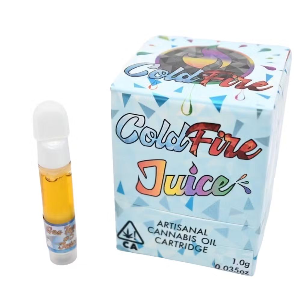 Coldfire Extracts - Rainbow Fizz Juice Vape Cart (Dubz Garden Collab) 1g