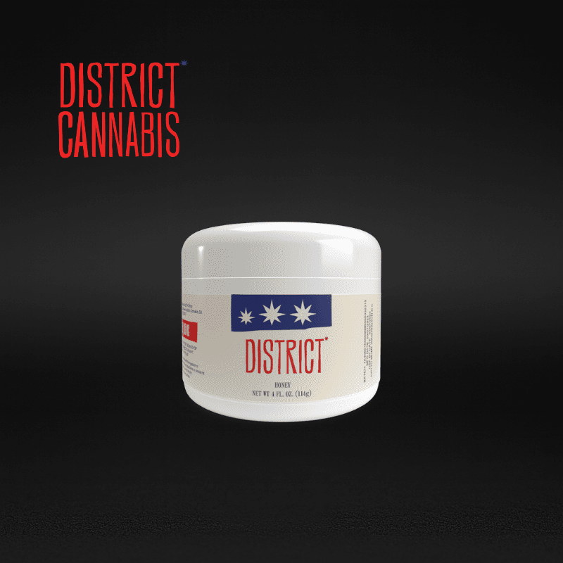 District Cannabis | THC-Infused Honey | 200mg THC | 4oz Jar