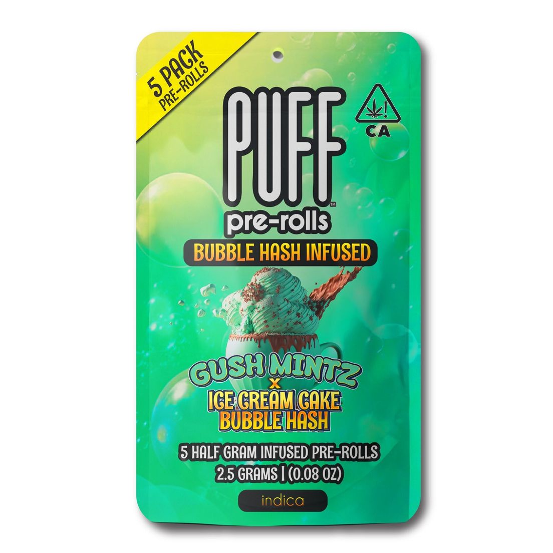 Puff 5pk Gush Mintz x Ice Cream Cake $20