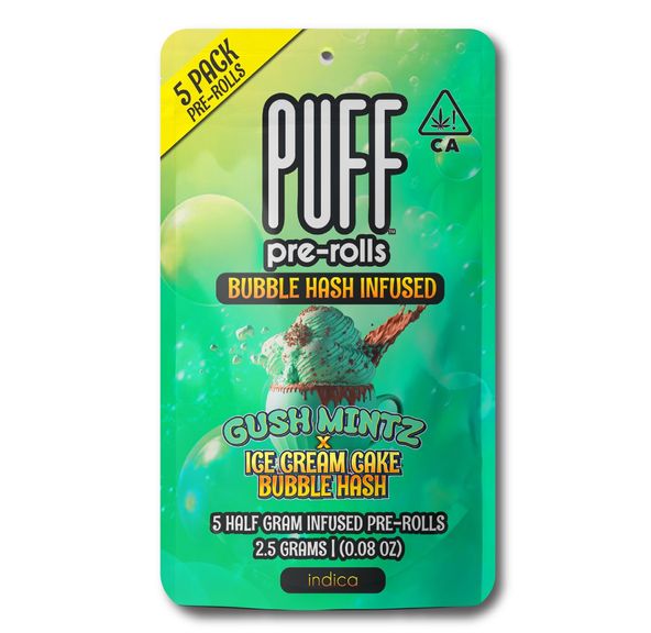 Puff 5pk Gush Mintz x Ice Cream Cake $20