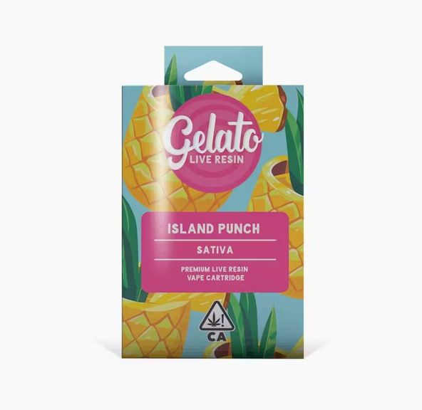 Gelato Live Resin Cartridge Island Punch 1g