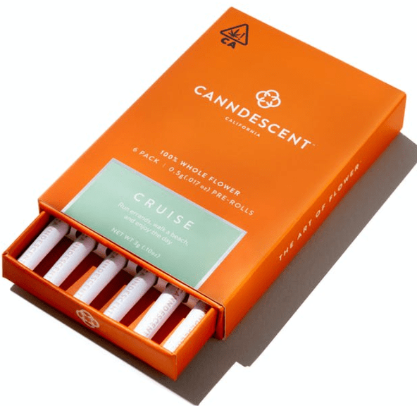 [Canndescent] Preroll 6 PACK - 3g -Cruise