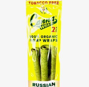 Canna Wraps - Blunt Wraps - Russian Cream - 2pk