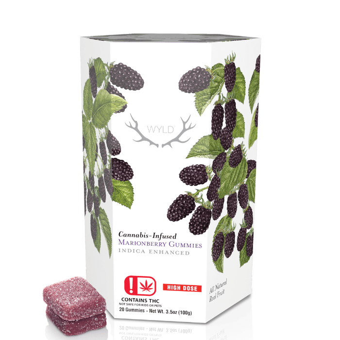 WYLD MARIONBERRY GUMMIES 1000MG