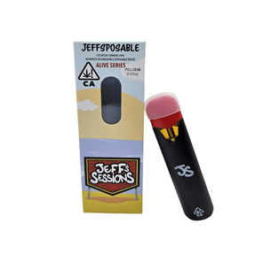 1. Jeff's Sessions | AIO Vape | 1g | Live Resin | Sans Souci
