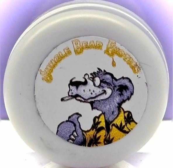 Jungle Bear Exotics 1G Hash Rosin Tri Kush LCG 120u (White Sticker)