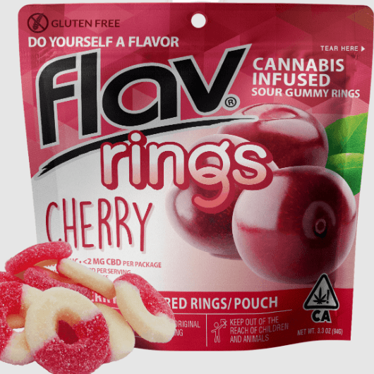 Gummies - Cherry Rings 100mg
