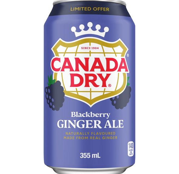 Canada Dry Blackberry