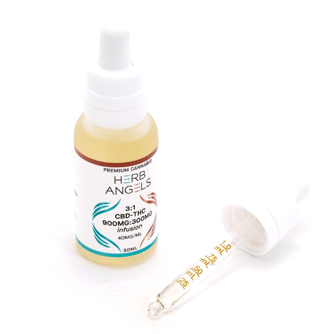 Tincture 3:1 900mg CBD: 300mg THC by Herb Angels