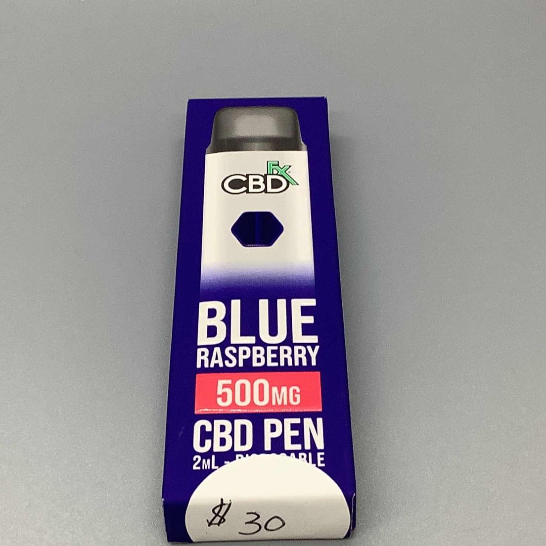CBD FX 500mg CBD Disposable Cart- Blue Raspberry