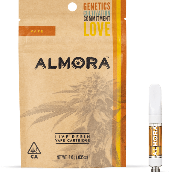 Almora Farm - Live Resin Cart - 1g - CBD 1:1 - Frosted Lime