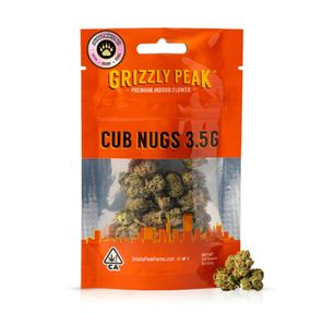 B. Cub Nugs 3.5g Small Flower - 8/10 - Purple Reign (~25% THC)