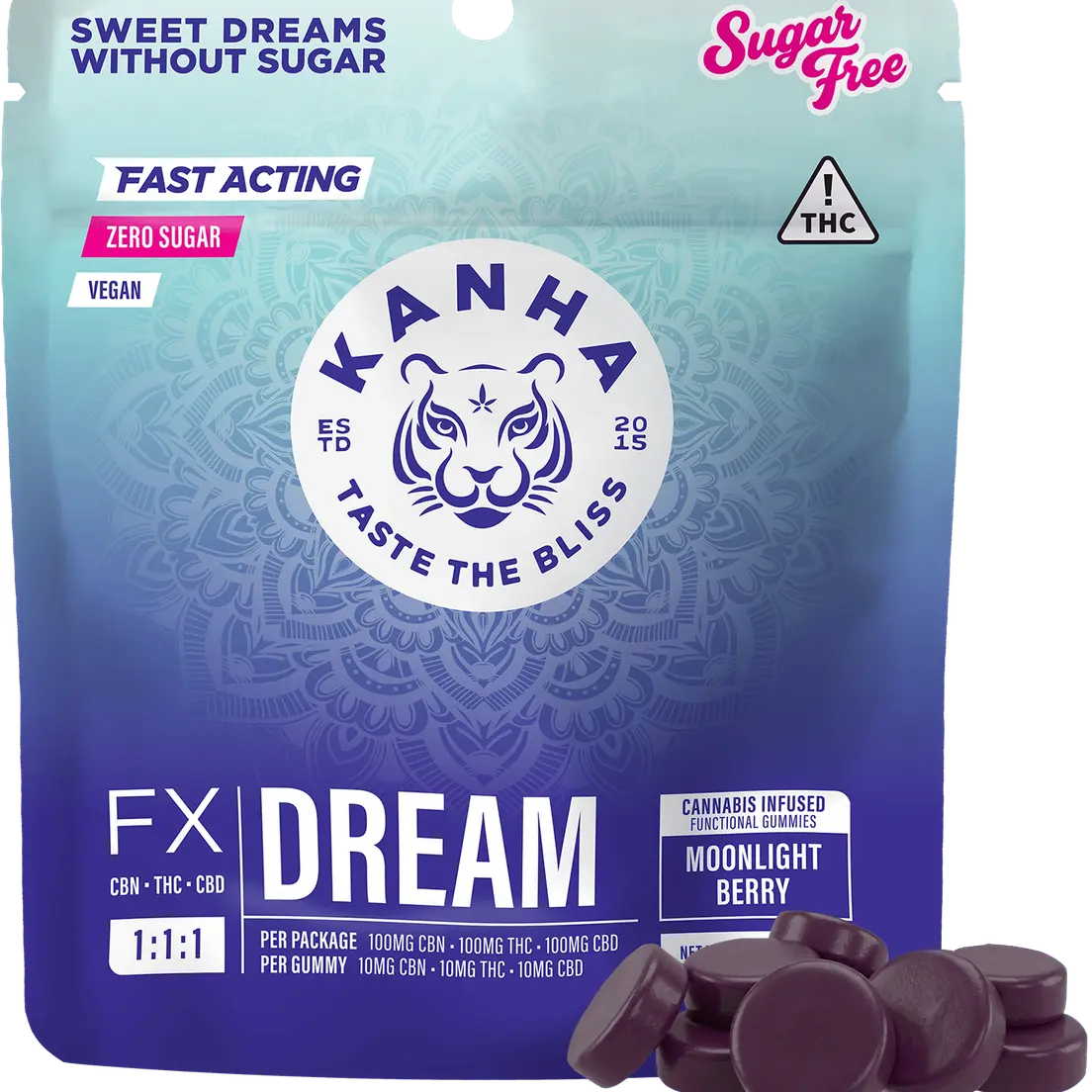 Kanha - DREAM MOONLIGHT BERRY GUMMIES