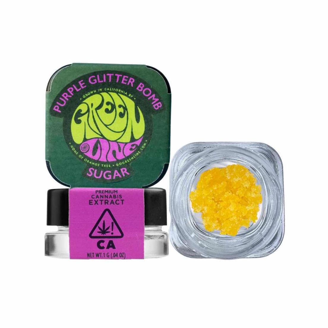 Greenline - Purple Glitter Bomb - Sugar - 1g