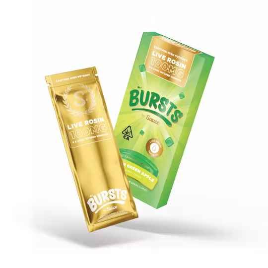 Bursts | Sour Green Apple | 4pk (rosin)