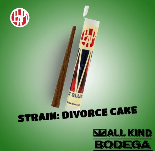 Blunt - Divorce Cake Sweet Slugger 1g (@papicannabis)