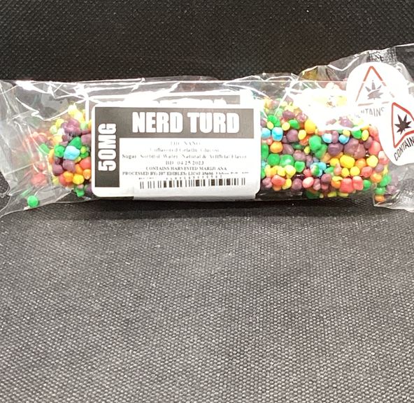 207 Edibles- Nerd Turds- NANO- 50MG