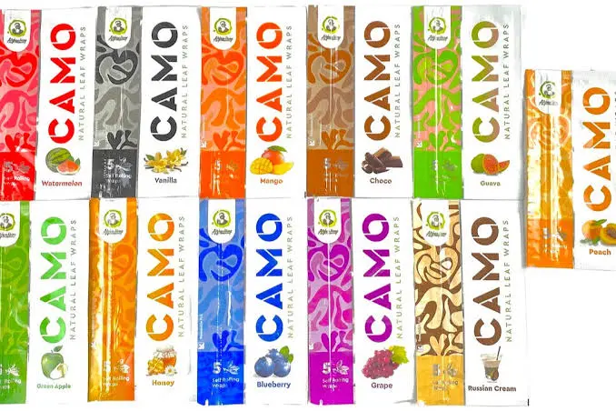 CAMO 5PK GOJI BERRY WRAPS