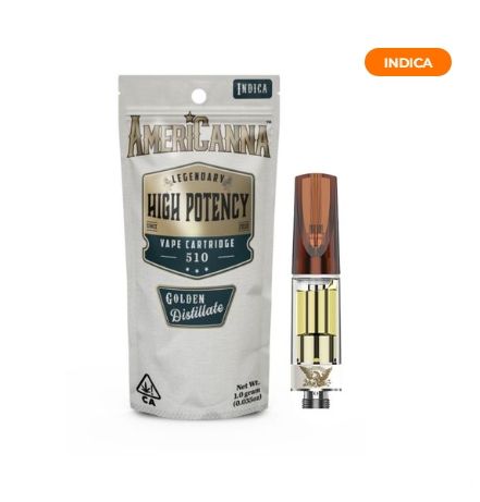 AmeriCanna - Grape Bubblegum Vape Cartridge 1g
