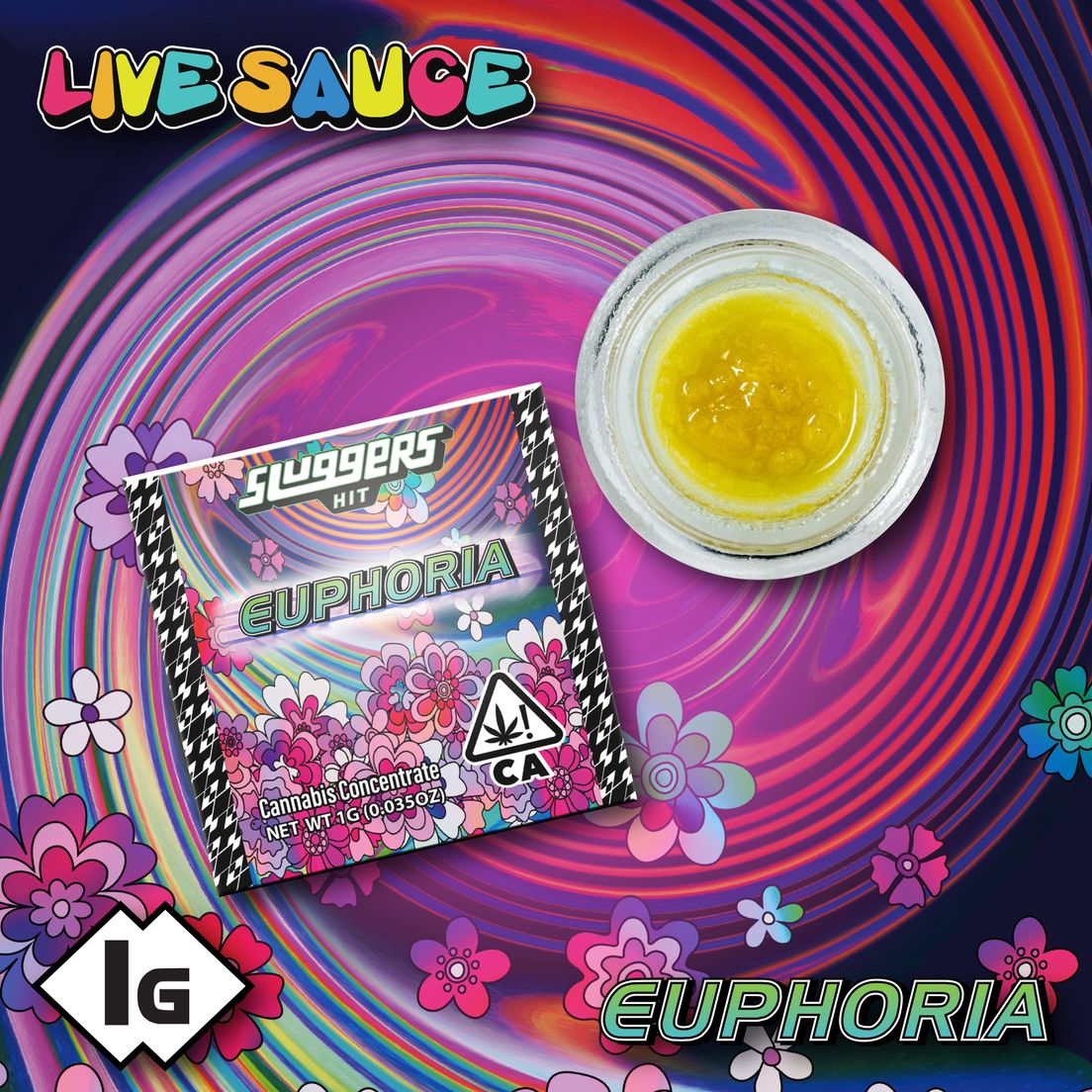 Sluggers Live Sauce Euphoria 1g