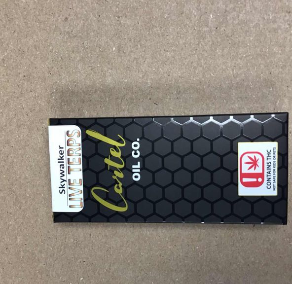 Skywalker Hybrid Live Terps Cartel Oil Co Cartridge 1g