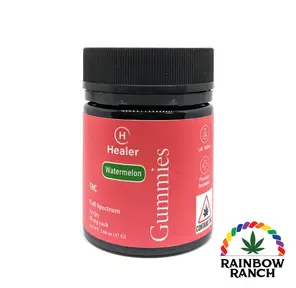 Healer Watermelon Gummies - 10mg each - 100mg total - 10 pcs - Full Spectrum