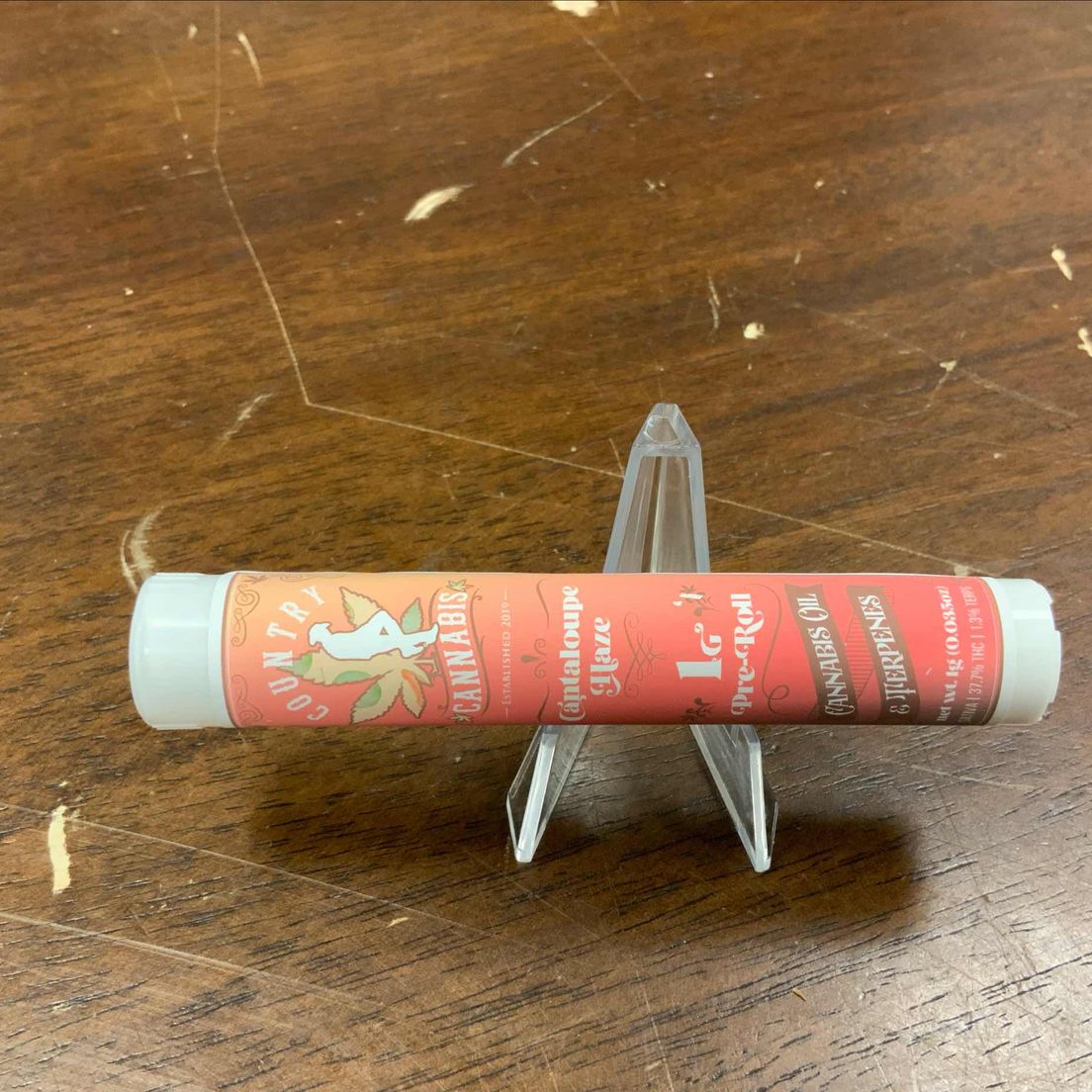 Cantaloupe Haze Country Cannabis Infused Preroll 1g