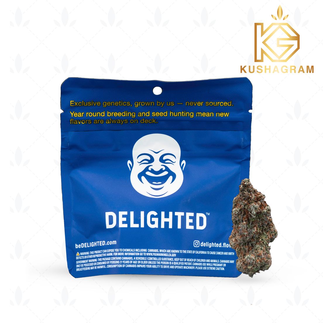 Delighted - Hawaiian Faanta 3.5g Premium Indoor Flower 3.5g
