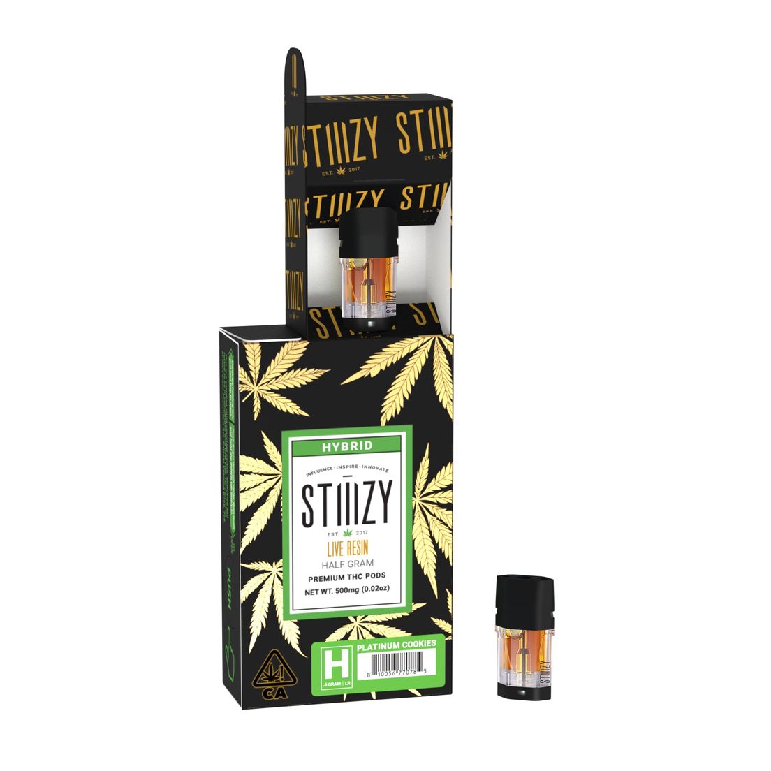 STIIIZY - Platinum Cookies Liquid Live Pod - 1g