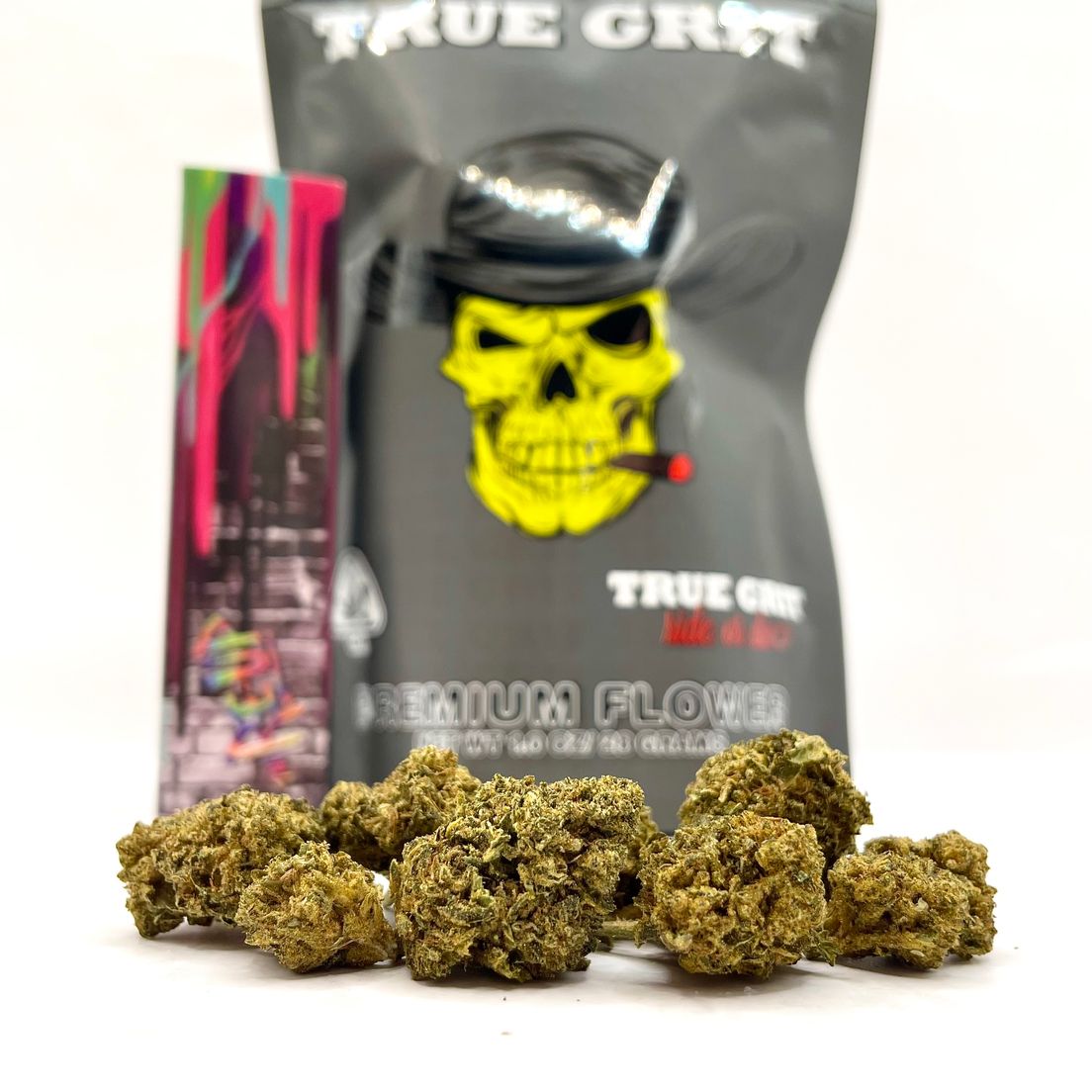 PRE-ORDER ONLY *Deal! $89 1 oz. Fatso (33.81%/Hybrid - Indica Dominant) - True Grit + Rolling Papers