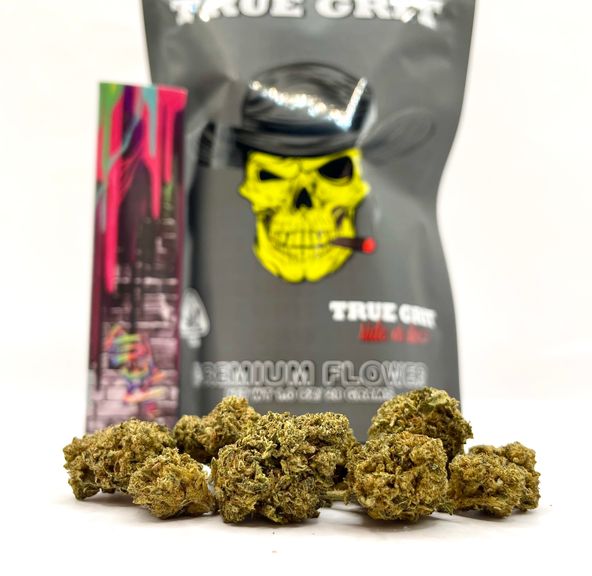 PRE-ORDER ONLY *Deal! $89 1 oz. Fatso (33.81%/Hybrid - Indica Dominant) - True Grit + Rolling Papers