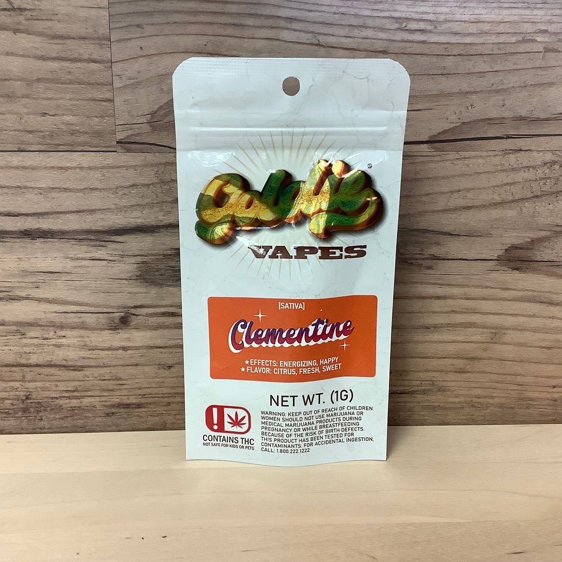 Clementine 1G Cart- Goldie Vapes - Sativa
