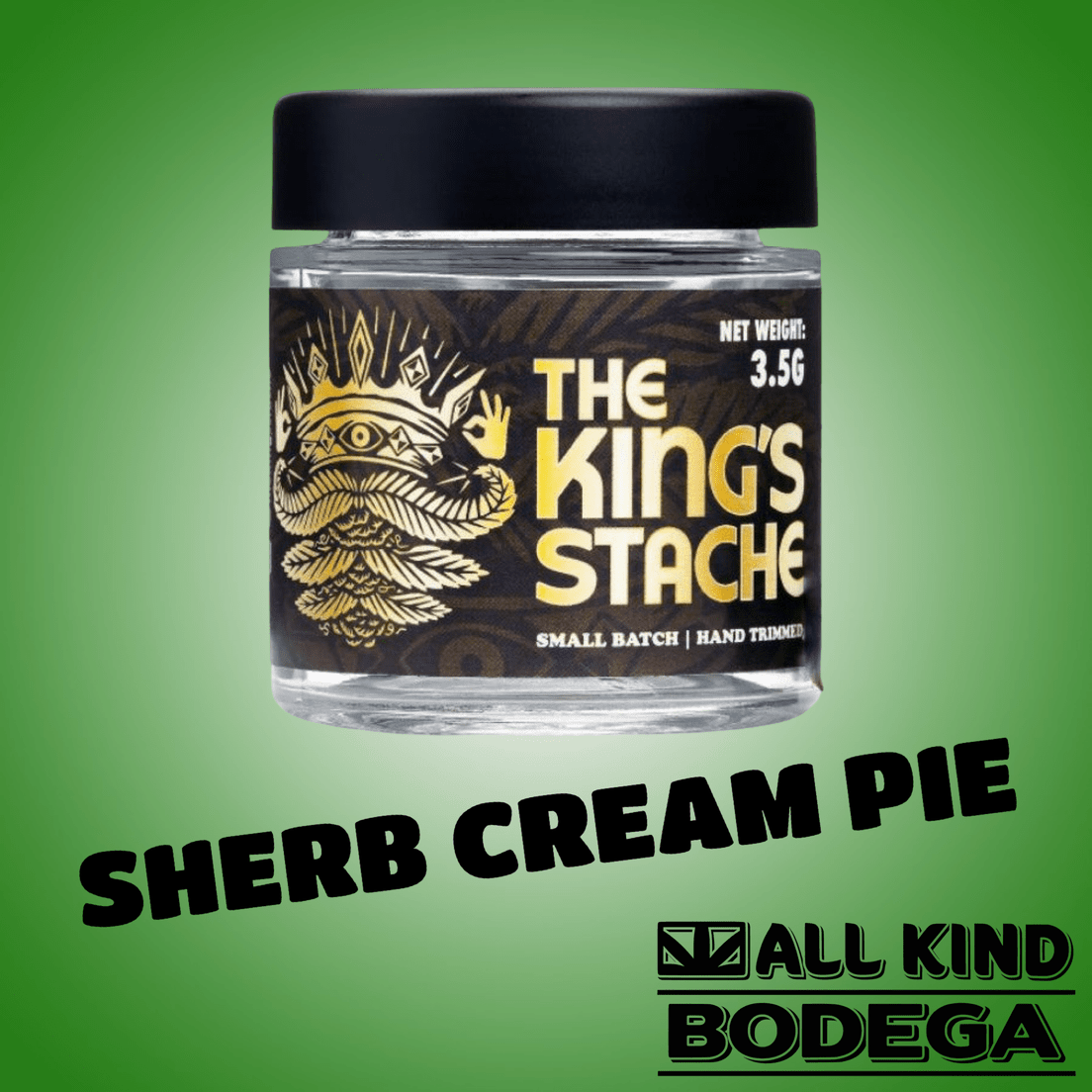 Sherb Cream Pie 3.5g Flower (@thekingsstache)