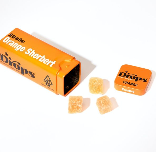 Drops – Orange 20pc (Creative) 100mg THC