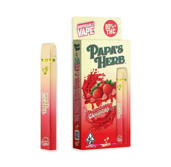 Papa's Herb - Strawberry Cheesecake Vape Cartridge 1g