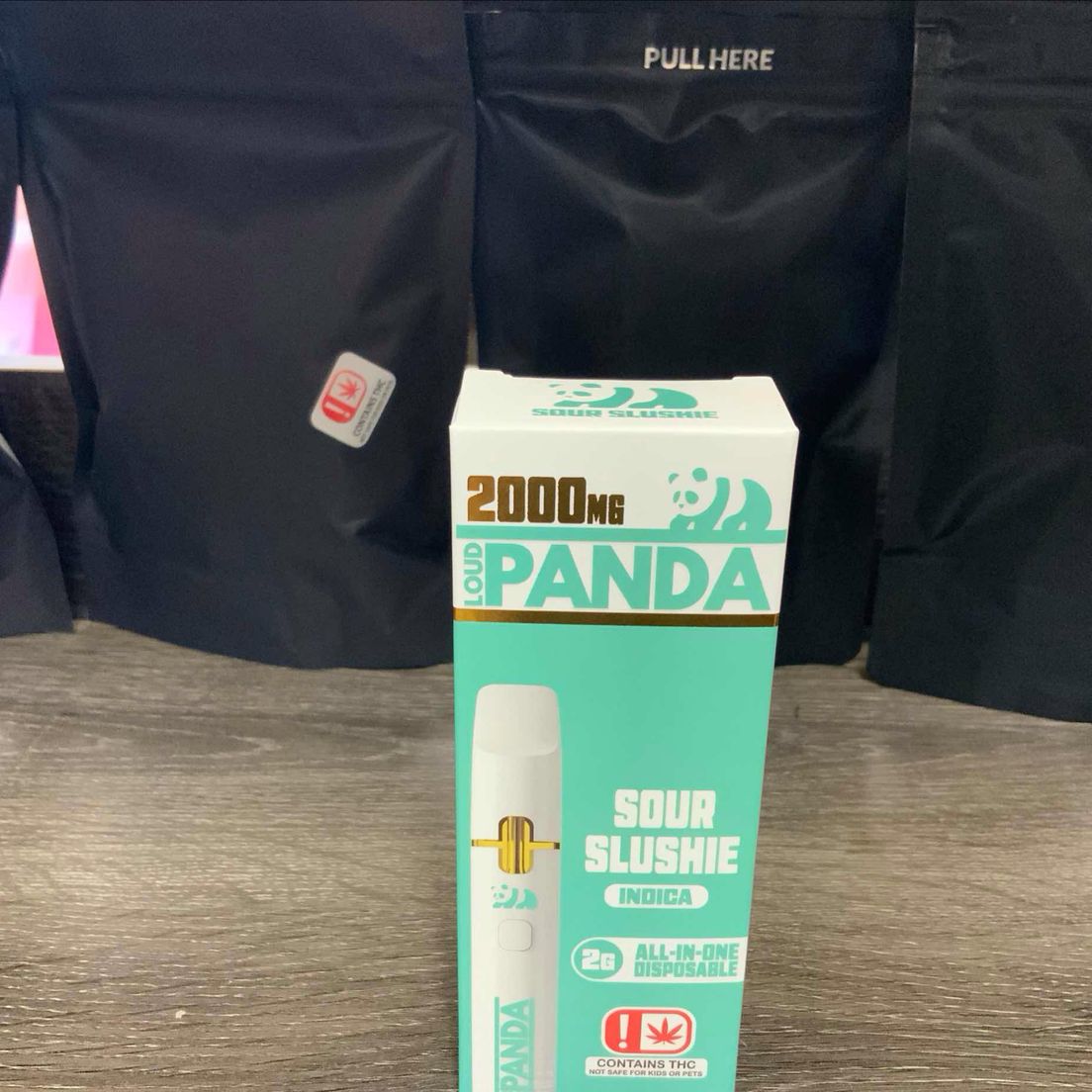 Sour Slushie Loud Panda Disposable 2g at Dark Cloud Cannabis Co. | Sweede Sour Slushie Loud Panda Disposable 2g at Dark Cloud Cannabis Co. | Sweede