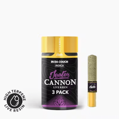 Cannon Live Resin - 3 Pack - In Da Couch