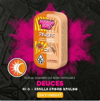 BODEGA BOYZ AIO- 1G ORANGE BURST X VANILLA CREME BRULEE