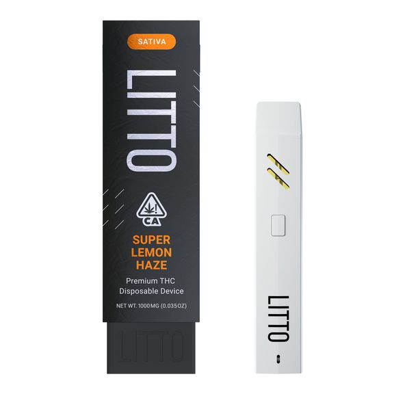 LITTO - Disposable - 1g - Super Lemon Haze