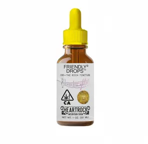 Friendly | Tincture | 1oz | CBD/THC | Heartrock Mountain | Love Laughter