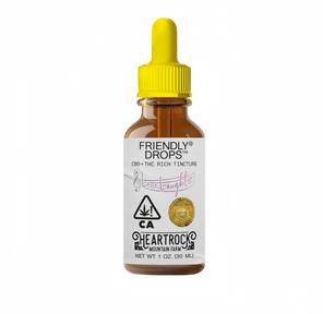 Friendly | Tincture | 1oz | CBD/THC | Heartrock Mountain | Love Laughter