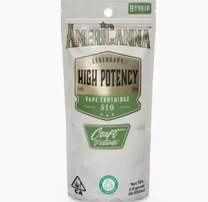 AmeriCanna - Sour Apple Vape Cartridge 1g