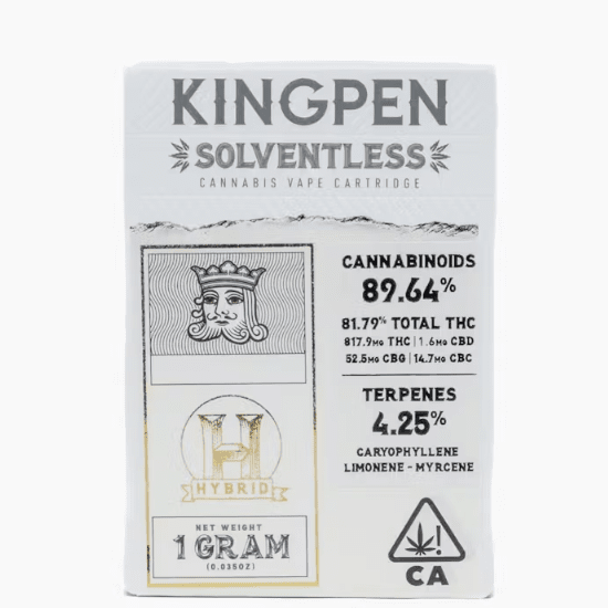Solventless | First Class Funk Hybrid Vape Cartridge