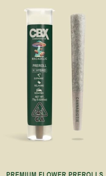 Cannabiotix - Macadelic Preroll - .75 g