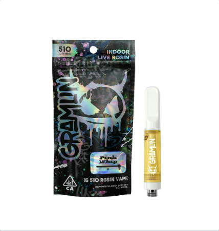 GRAMLIN ROSIN- 1G PINK WHIP