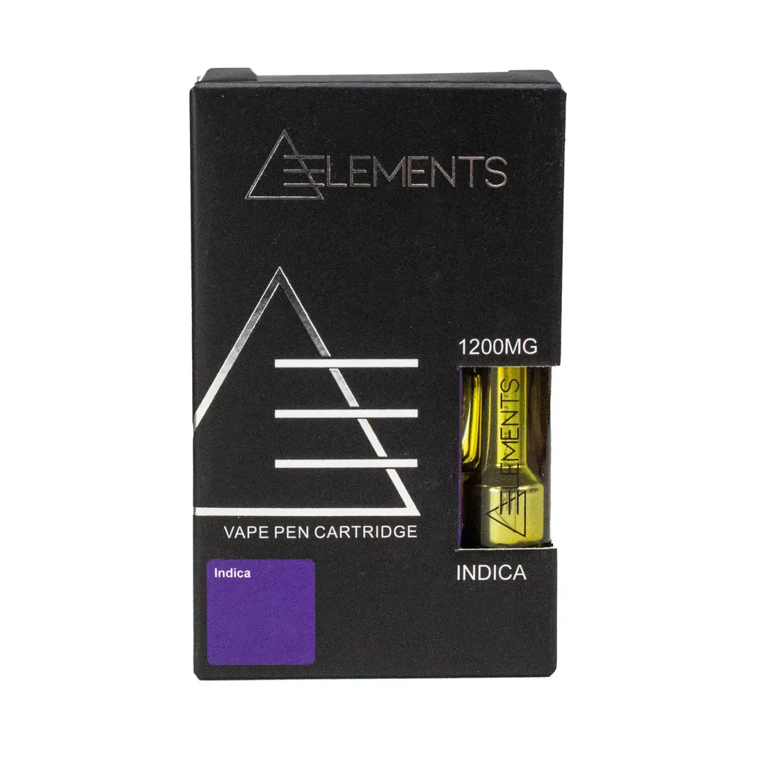 1200mg Vape Cartridge Indica Skywalker OG by Elements